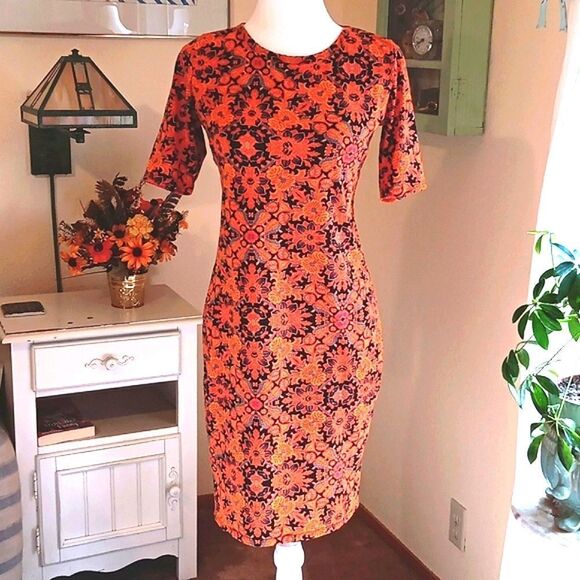 LuLaRoe  Julia Sheath Dress Professional Career - Picture 1 of 9